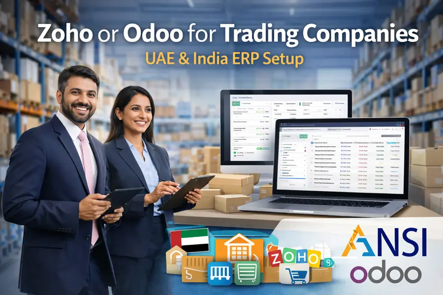 Zoho ERP Workflow Guide for Trading and Service Companies
