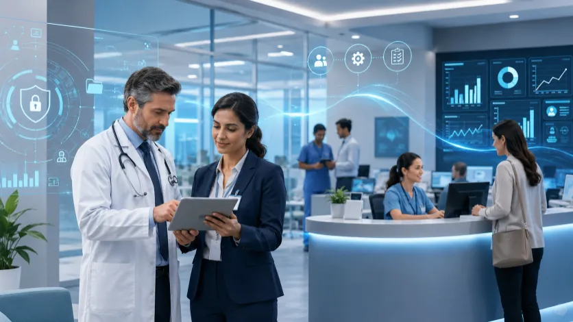 Healthcare & Clinics Digital Transformation: ERP, Finance, HRMS, Analytics, Cybersecurity, Managed IT & Custom Applications