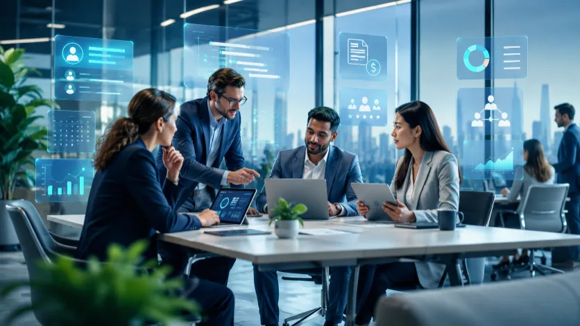 Professional Services Digital Transformation: CRM, Projects, ERP, Billing, Finance, HRMS, Analytics, Cybersecurity & Automation